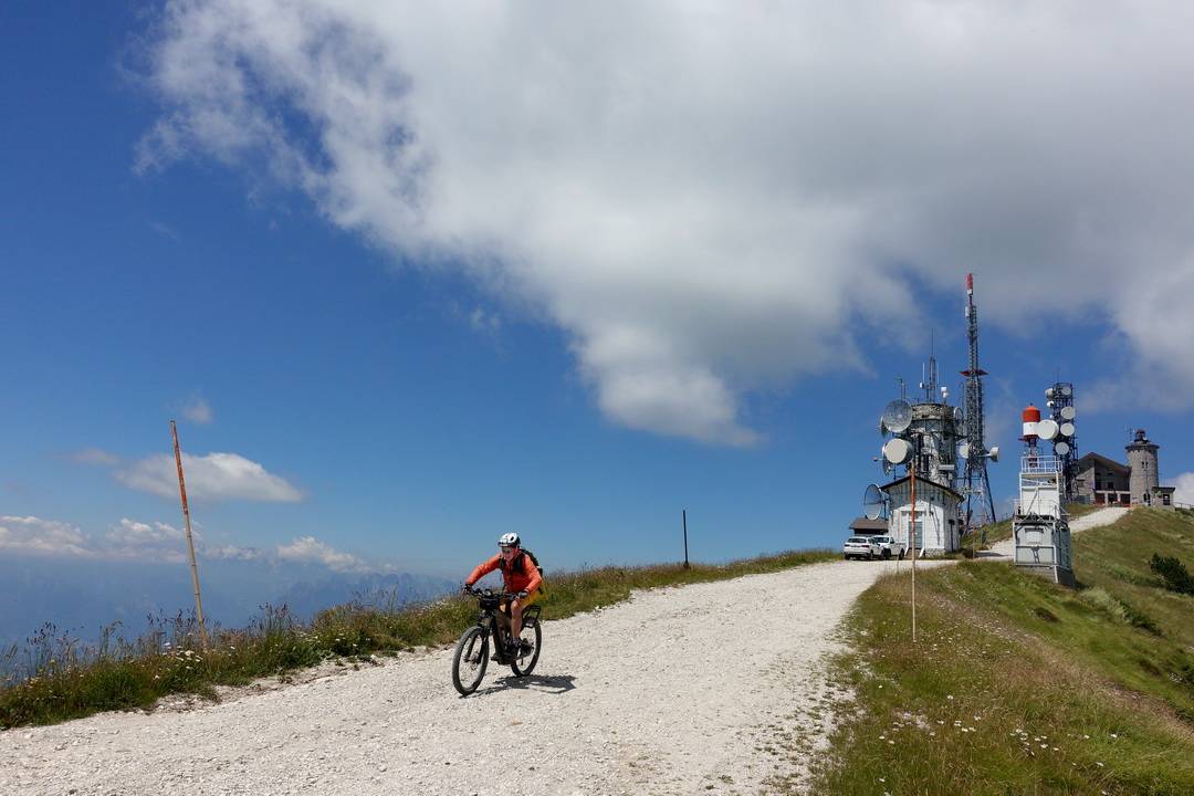 Abfahrt Col Visentin 