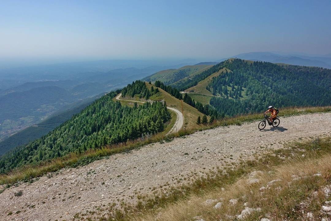 Abfahrt Col Visentin