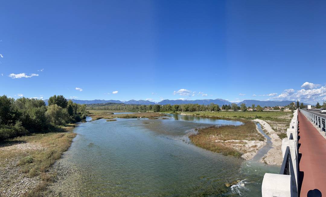 Piave bei Ponte della Priula