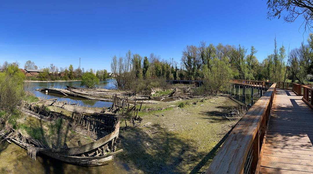 Friedhof der Treidelboote