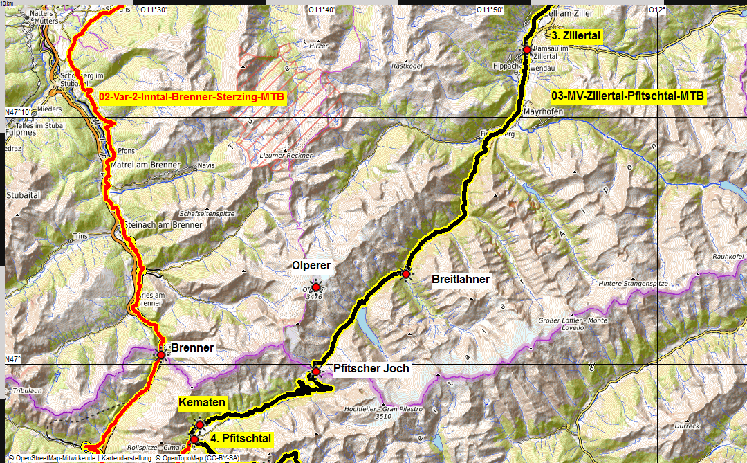 03 MTB Transalp Muenchen Venedig