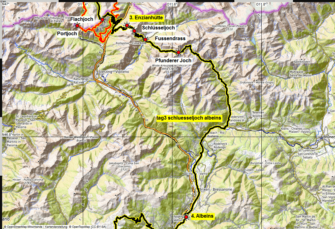 03 Transalp Mittenwald Pfunderer Joch Grauner Joch Gardasee