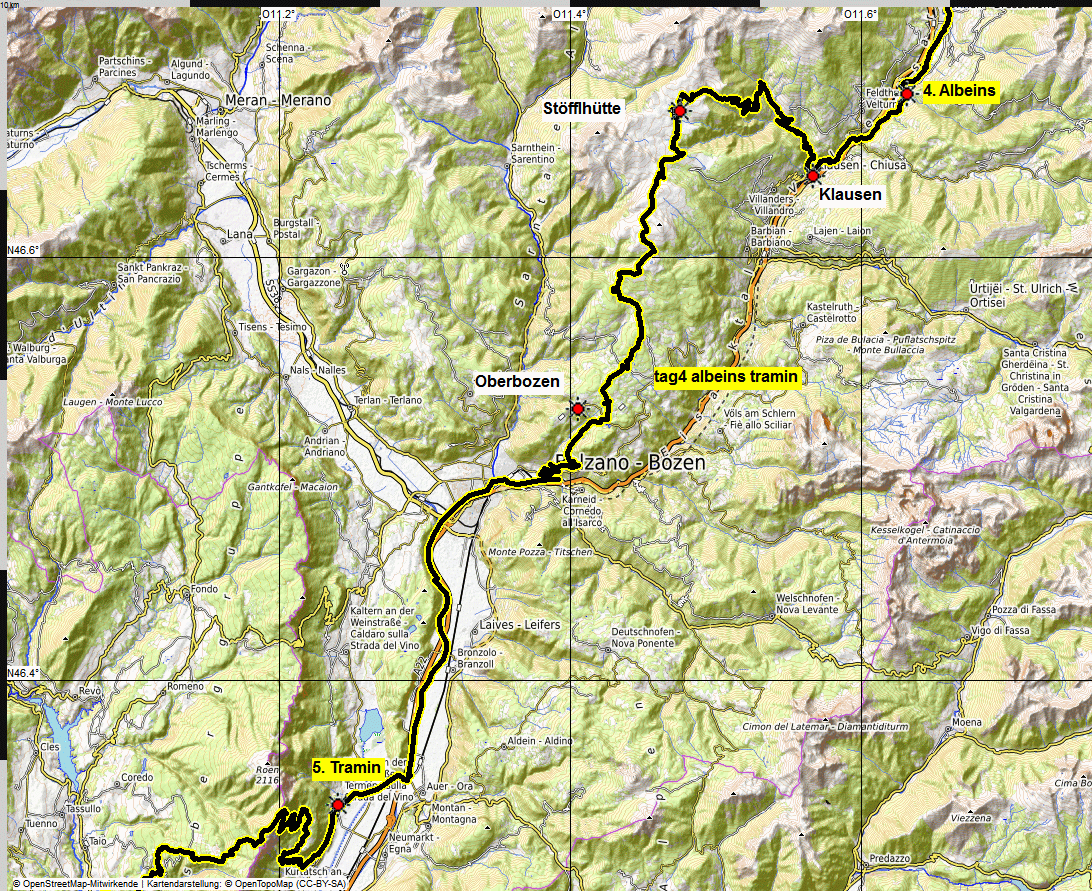 04 Transalp Mittenwald Pfunderer Joch Grauner Joch Gardasee