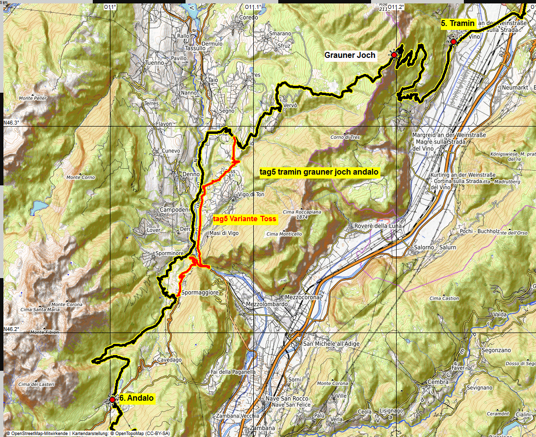 05 Transalp Mittenwald Pfunderer Joch Grauner Joch Gardasee
