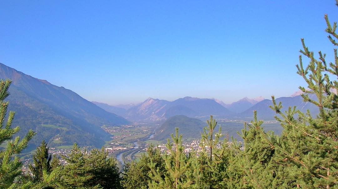 Inntal vom Moeserer Berg aus
