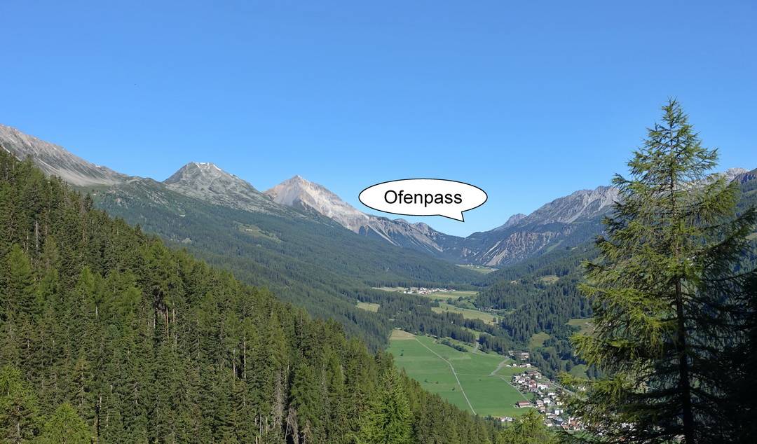 Oberes Munstertal mit Ofenpass 