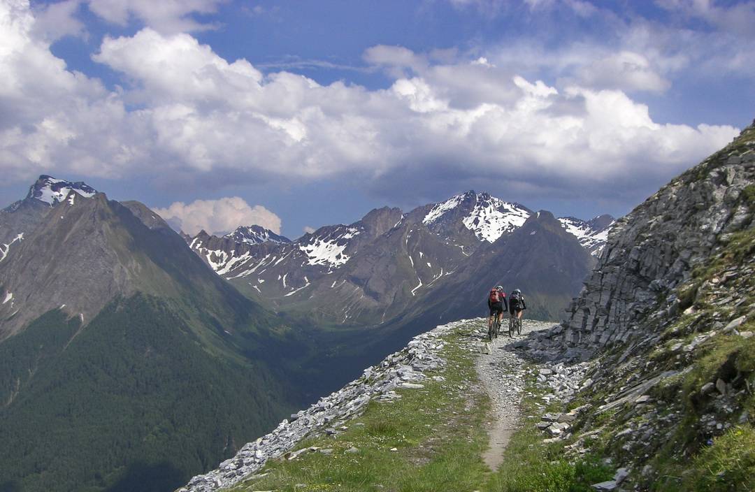 Rast am Schlüsseljoch