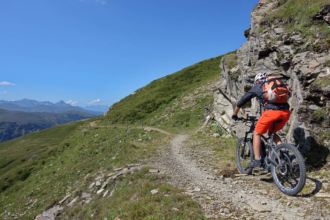 Trail am Schlüsseljoch